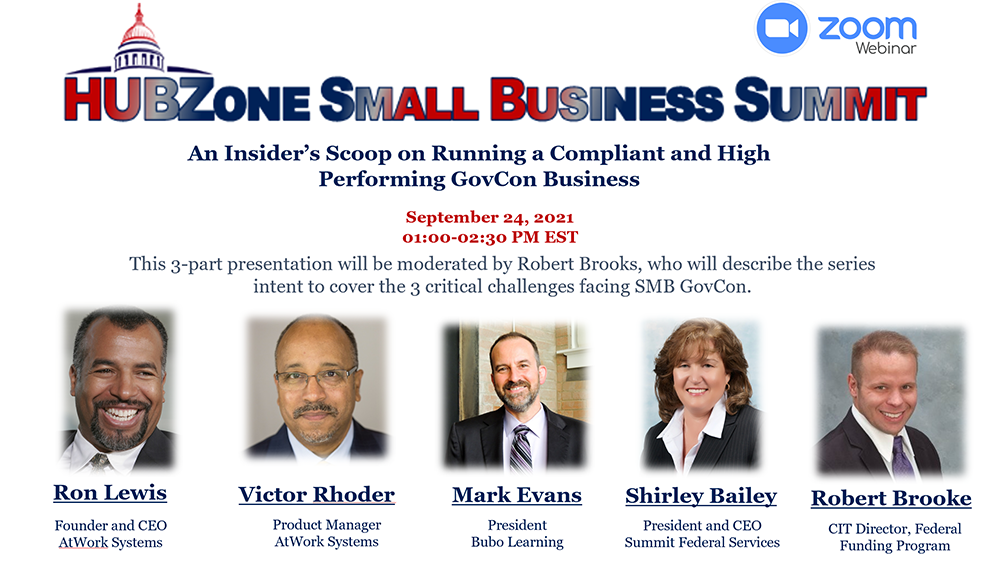 HUBZone Business Summit Virtual Conference Panel